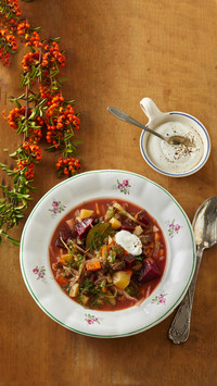 Russian traditional cuisine