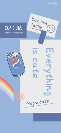 Hand-painted cans
