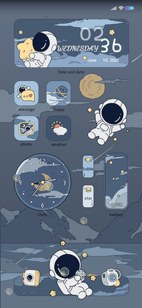Space travel diary