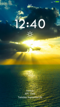 iOS Sunset