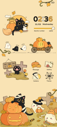 Cat Cat Halloween