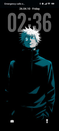 white-haired man