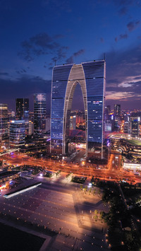 Suzhou Oriental Gate Night Scene 2