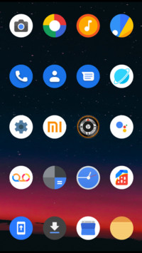 X Android 10 Q  Night Mode _DWM19