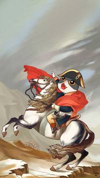 Cat Climbing the Mountain