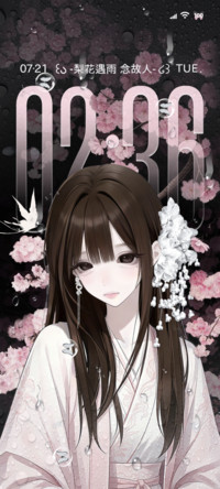 重感光栅 国风少女