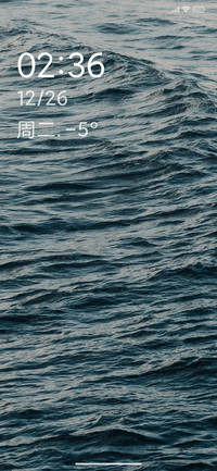 海面 简约风