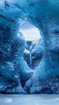 Cave ice