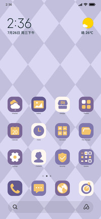 Romantic purple