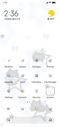 Starry cat