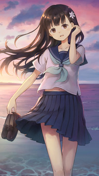 校服少女