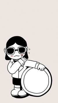 Black and white humor