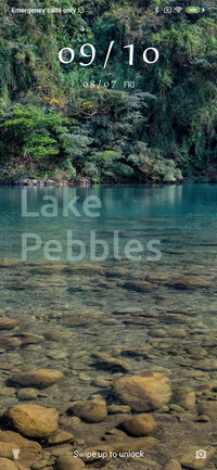Lake Pebbel - Typography_3MDS