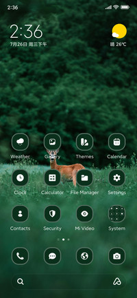 Deer in Green