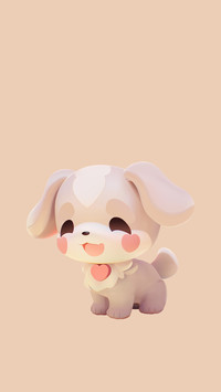 Cute pet illustration
