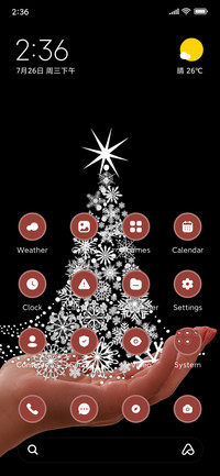 Hand Christmas