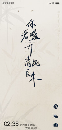你若盛开 清风自来