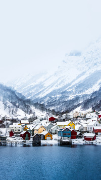 Norwegian Colorful Harbor