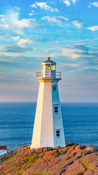 Cape Spear Lighthouse at sunset