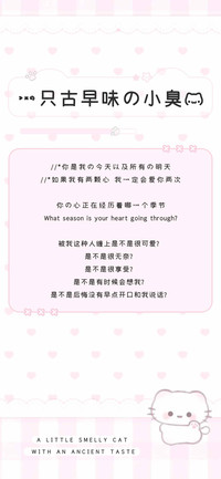 一只古早味的小臭猫