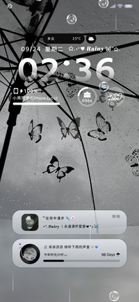 氛围感听雨的节奏