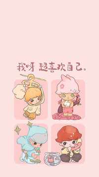 可爱卡通壁纸-锐景创意