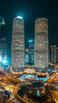繁华城市建筑-锐景创意