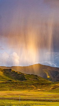 Plateau Celestial Scenery in Ali Region, Xizang, China