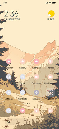 Anime forest