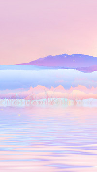The morning light spreads over the quiet flow of the