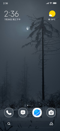 Fog Moonlight