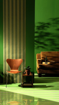 Indoor stool and sofa