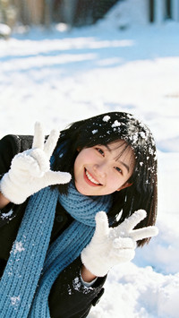 雪落笑盈盈