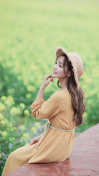 清纯可爱女生-锐景创意
