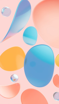 Curved surface and line background