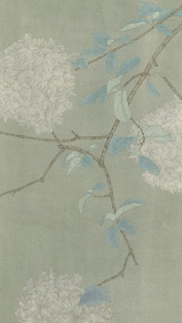 画家韩非作品 花间逸趣