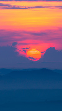 Sunrise and sunset
