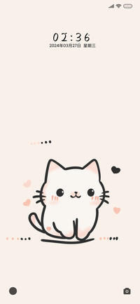 多色可爱小猫