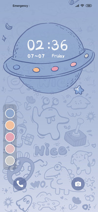 Doodle Alien Ship