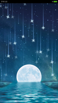 银河落星