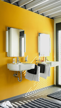 A bathtub is not a musthave in a shower room