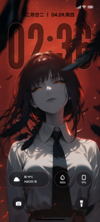 二次元恶魔景深