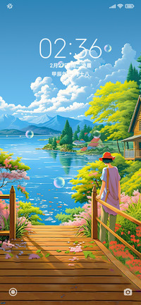 护眼清新 绿色美景