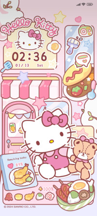 Hello Kitty cook