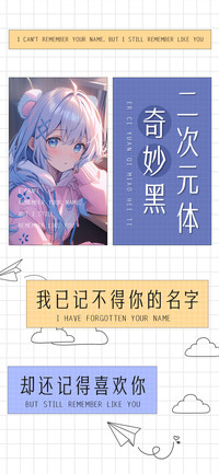 奇妙黑二次元体