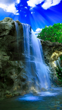 Beautiful waterfalls