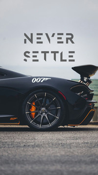 NEVER SETTLE