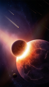 Extraterrestrial meteors