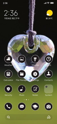 crystal trinket