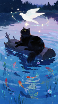 跟随小猫入梦